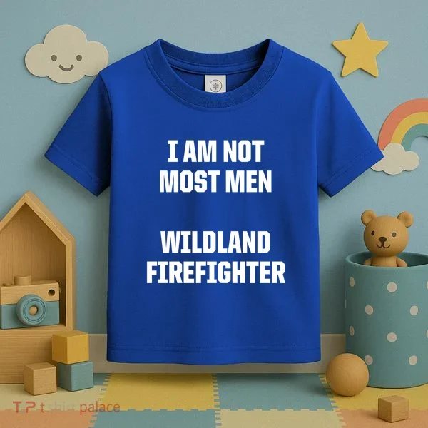 Wildland Firefighter Firefighting Fire Funny Gift Toddler T-Shirt