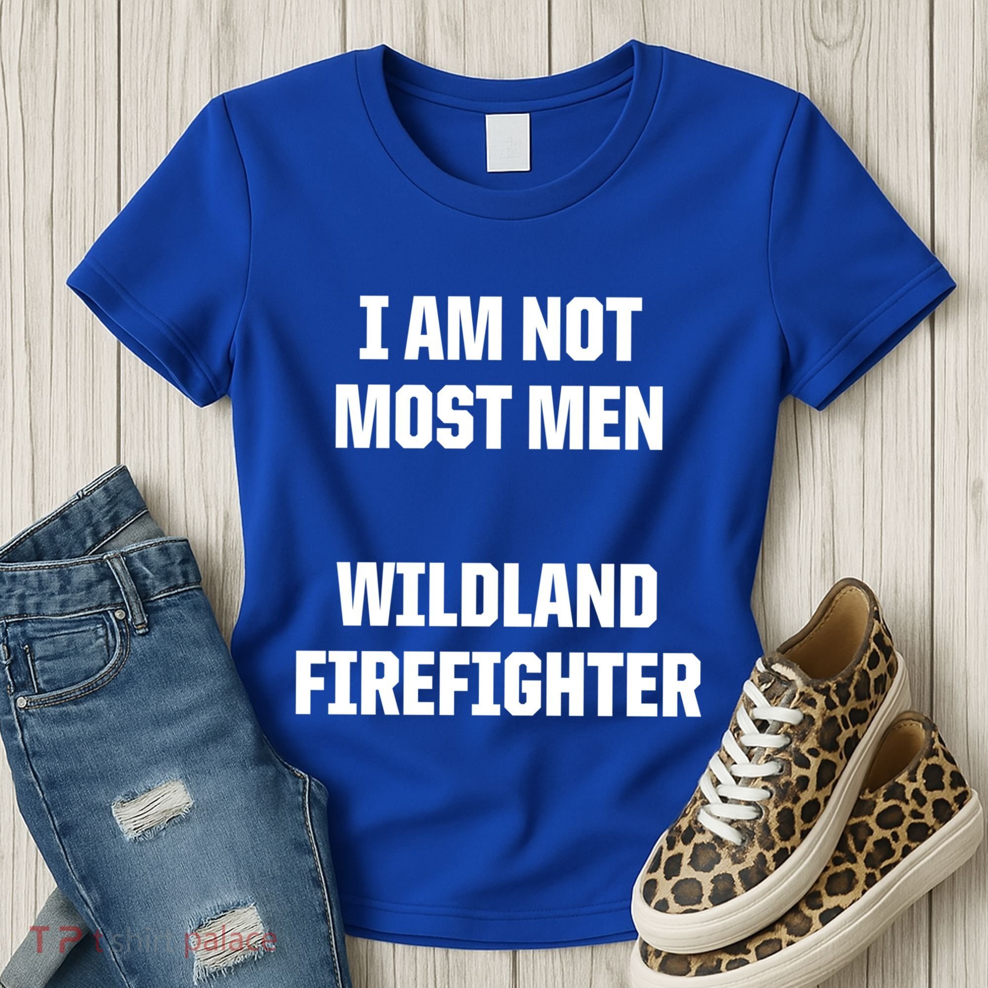 Wildland Firefighter Firefighting Fire Funny Gift Women's T-Shirt