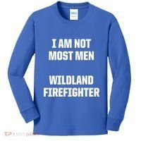Wildland Firefighter Firefighting Fire Funny Gift Kids Long Sleeve Shirt thumb 0