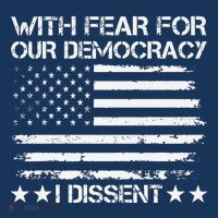 With Fear For Our Democracy I Dissent Presidential Immunity Premium Baby Bodysuit thumb 2