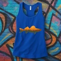 Walleye Fishing Forest Nature Wildlife Fisherman Women's Tank Top thumb 3
