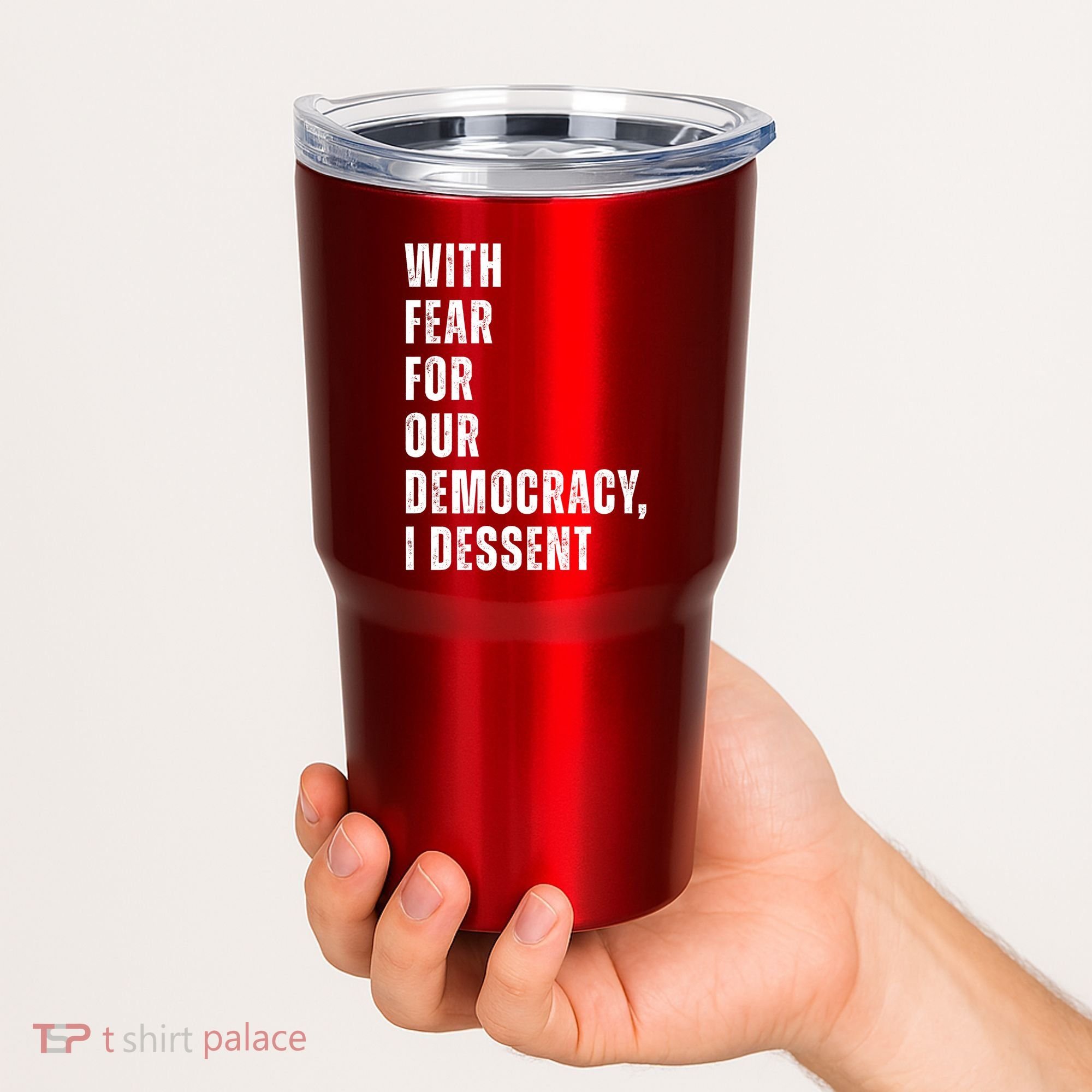 With Fear For Our Democracy I Dissent Quote Tumbler