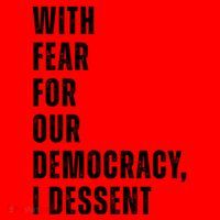 With Fear For Our Democracy I Dissent Quote Santa Hat thumb 1