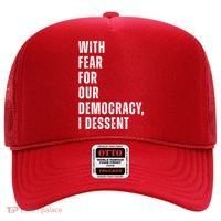 With Fear For Our Democracy I Dissent Quote Hat thumb 0