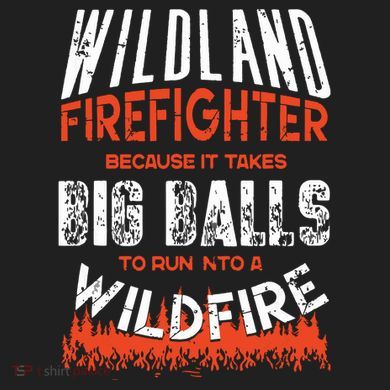 Wildland Firefighter Fireman Firefighting Quote Kids Long Sleeve Plaid Pajama Set