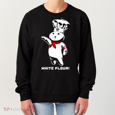 White Flour Funny Women's Sweatshirt