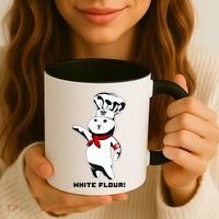 White Flour Funny Coffee Mug thumb 3