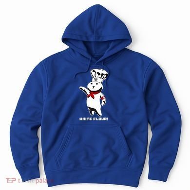 White Flour Funny Hoodie