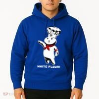 White Flour Funny Hoodie thumb 2