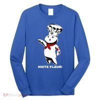 White Flour Funny Long Sleeve Shirt thumb 0