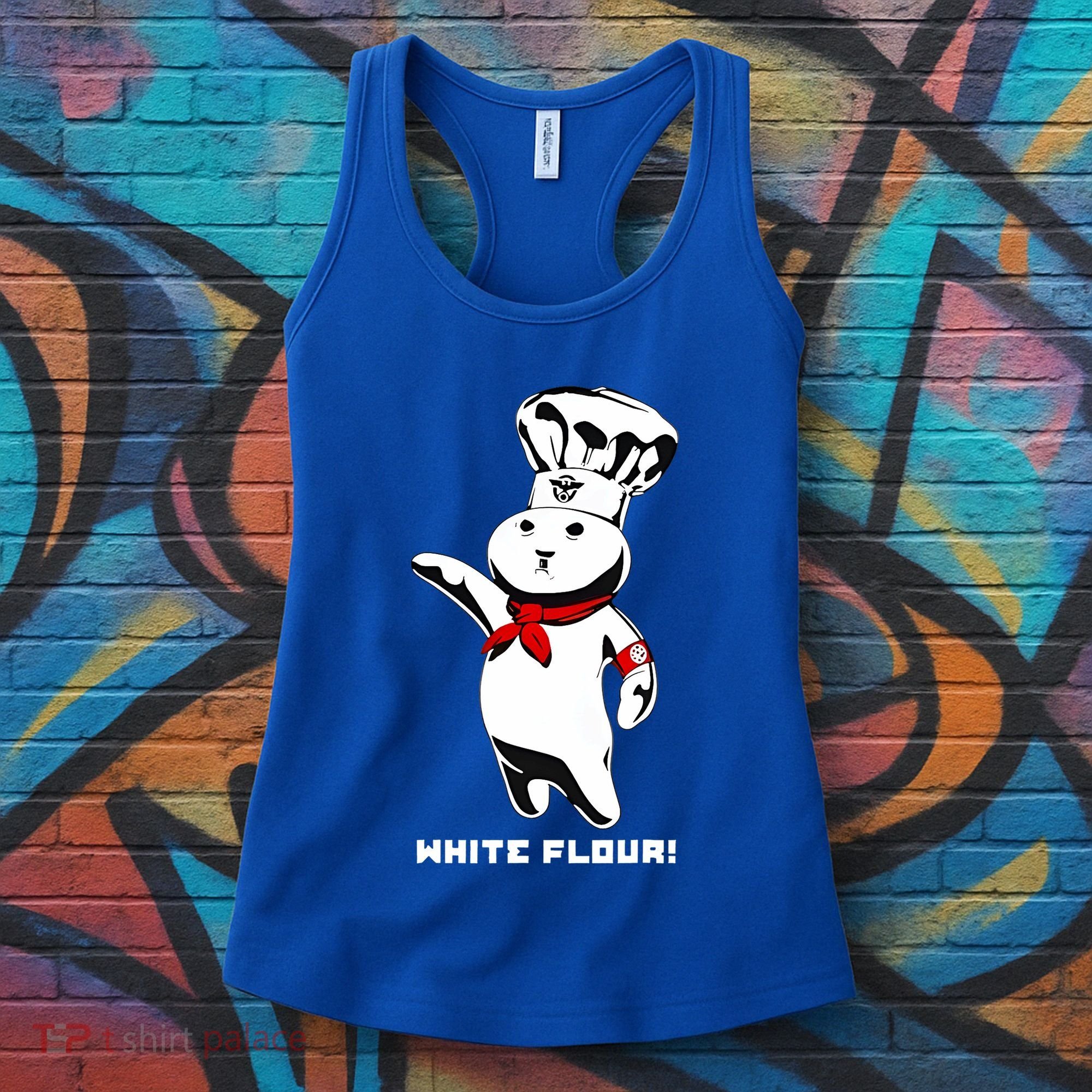 White Flour Funny Women's Tank Top