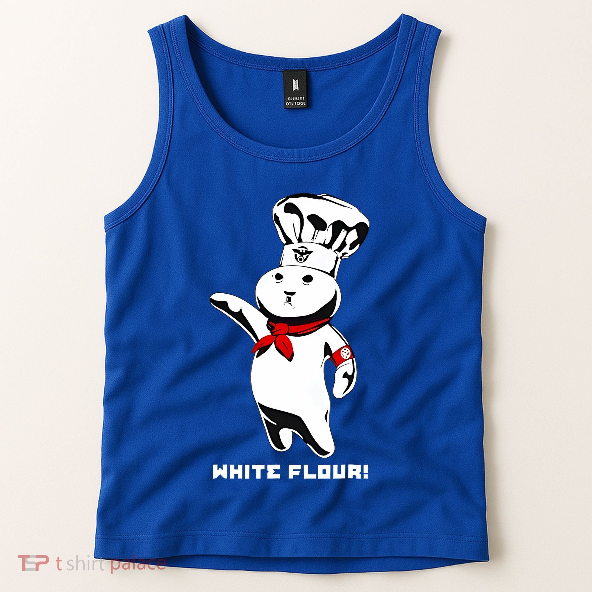 White Flour Funny Tank Top