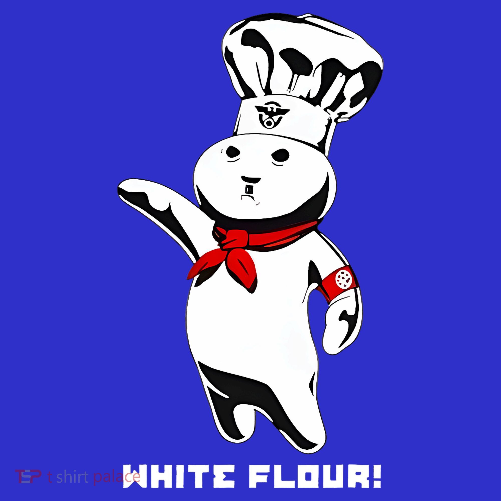 White Flour Funny Women's Long Sleeve Shirt
