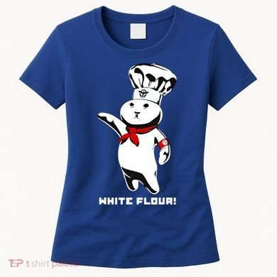 White Flour Funny Women's T-Shirt
