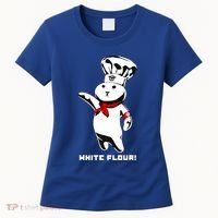 White Flour Funny Women's T-Shirt thumb 0