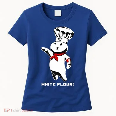 White Flour Funny Women's T-Shirt