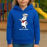 White Flour Funny Kids Hoodie thumb 3