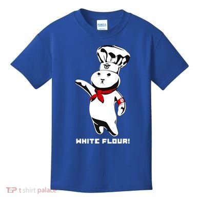 White Flour Funny Kids T-Shirt