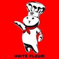 White Flour Funny Santa Hat thumb 1