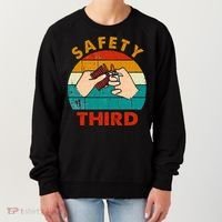 Warning Fireworks Firecrackers Safety Third 4th Of July Women's Sweatshirt thumb 0