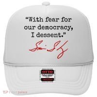 With Fear For Our Democracy I Dissent Hat thumb 0