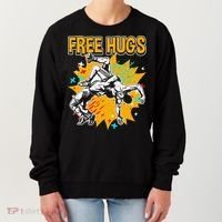 Wrestling Funny Free Hugs Wrestling Coach  Women's Sweatshirt thumb 0