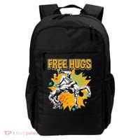 Wrestling Funny Free Hugs Wrestling Coach  Backpack thumb 0