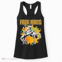 Wrestling Funny Free Hugs Wrestling Coach  Women's Tank Top thumb 0