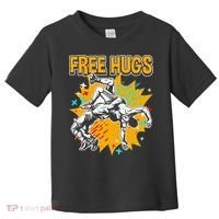 Wrestling Funny Free Hugs Wrestling Coach  Toddler T-Shirt thumb 0
