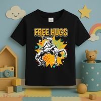 Wrestling Funny Free Hugs Wrestling Coach  Toddler T-Shirt thumb 3
