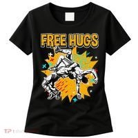 Wrestling Funny Free Hugs Wrestling Coach  Women's T-Shirt thumb 0