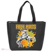Wrestling Funny Free Hugs Wrestling Coach  Tote Bag thumb 0