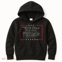 With Fear For Our Democracy I Dissent Sotomayor Kids Hoodie thumb 0