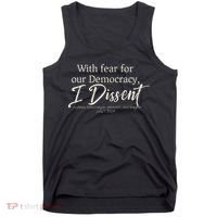 With Fear For Our Democracy I Dissent Scotus Immunity Case Tank Top thumb 0