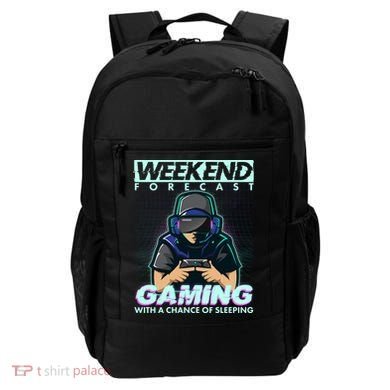 Weekend Forecast Gaming With A Chance Of Sleeping Backpack
