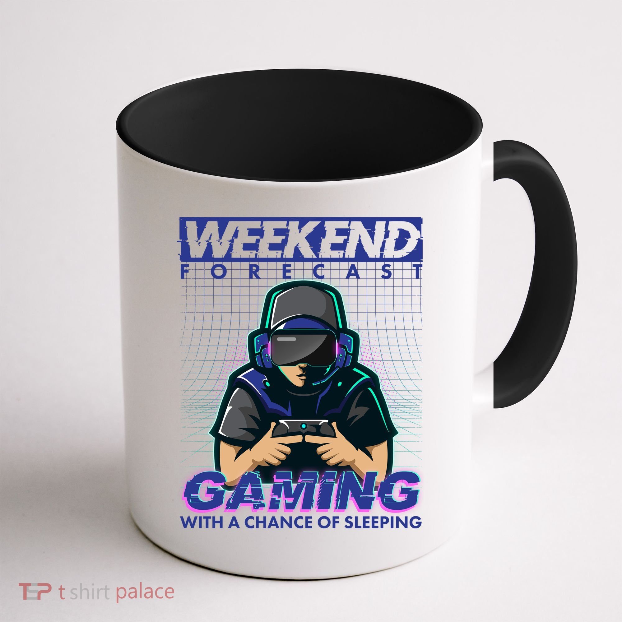 Weekend Forecast Gaming With A Chance Of Sleeping Coffee Mug