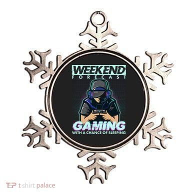 Weekend Forecast Gaming With A Chance Of Sleeping Ornament