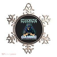 Weekend Forecast Gaming With A Chance Of Sleeping Ornament thumb 0