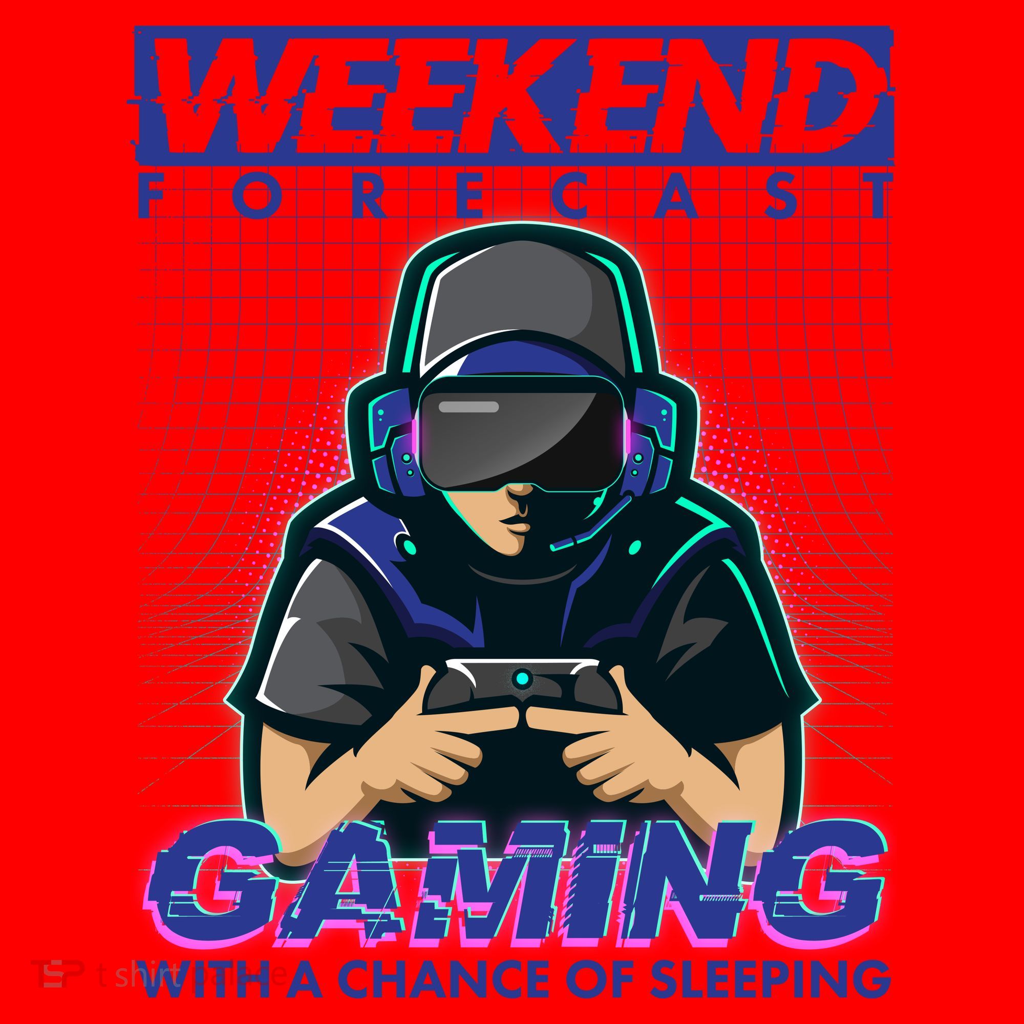 Weekend Forecast Gaming With A Chance Of Sleeping Santa Hat