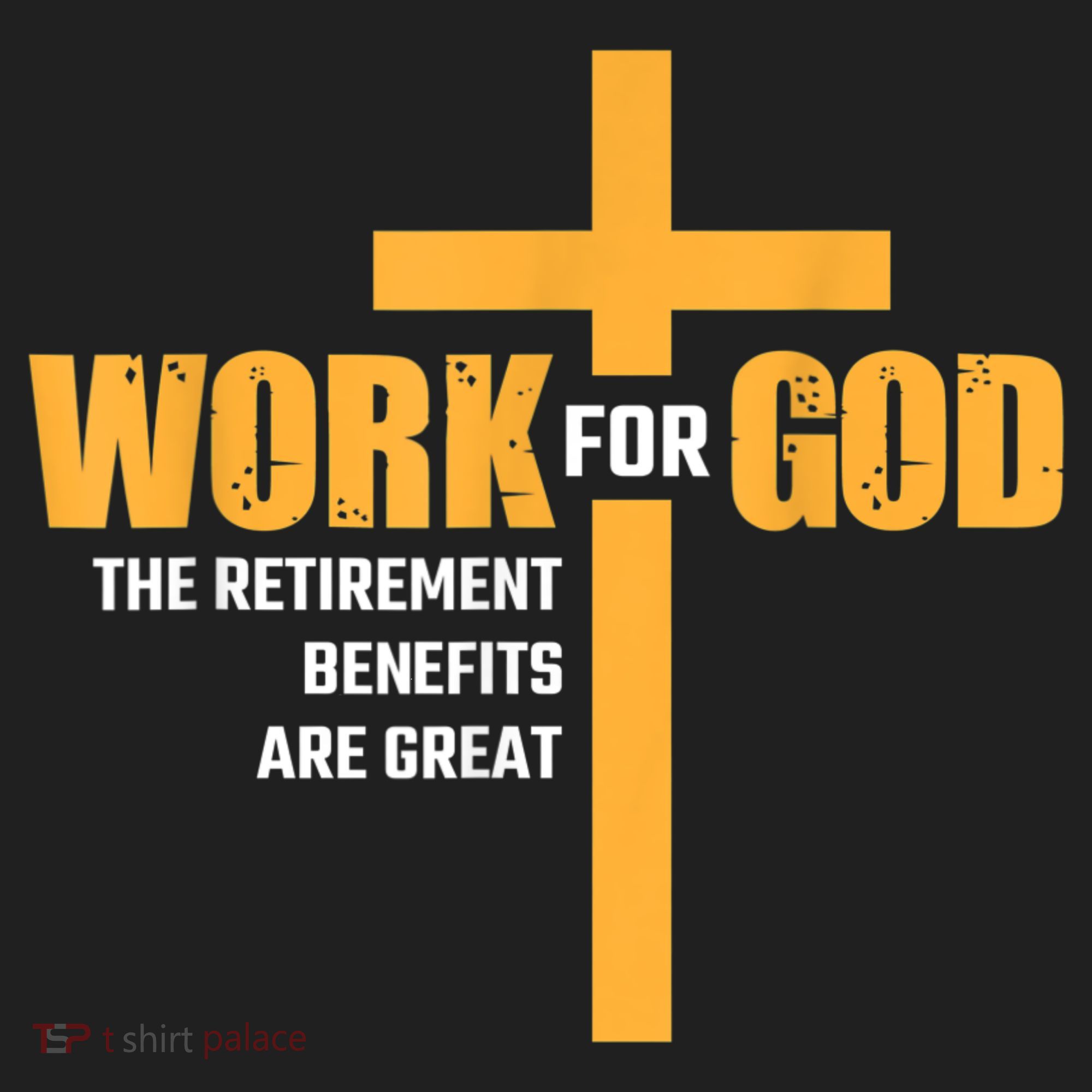 Work For God The Retirement Benefits Are Great Beanie