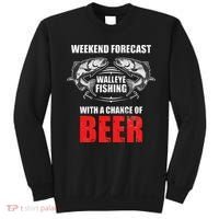 Walleye Fishing Gift For Funny Fishing Sweatshirt thumb 0