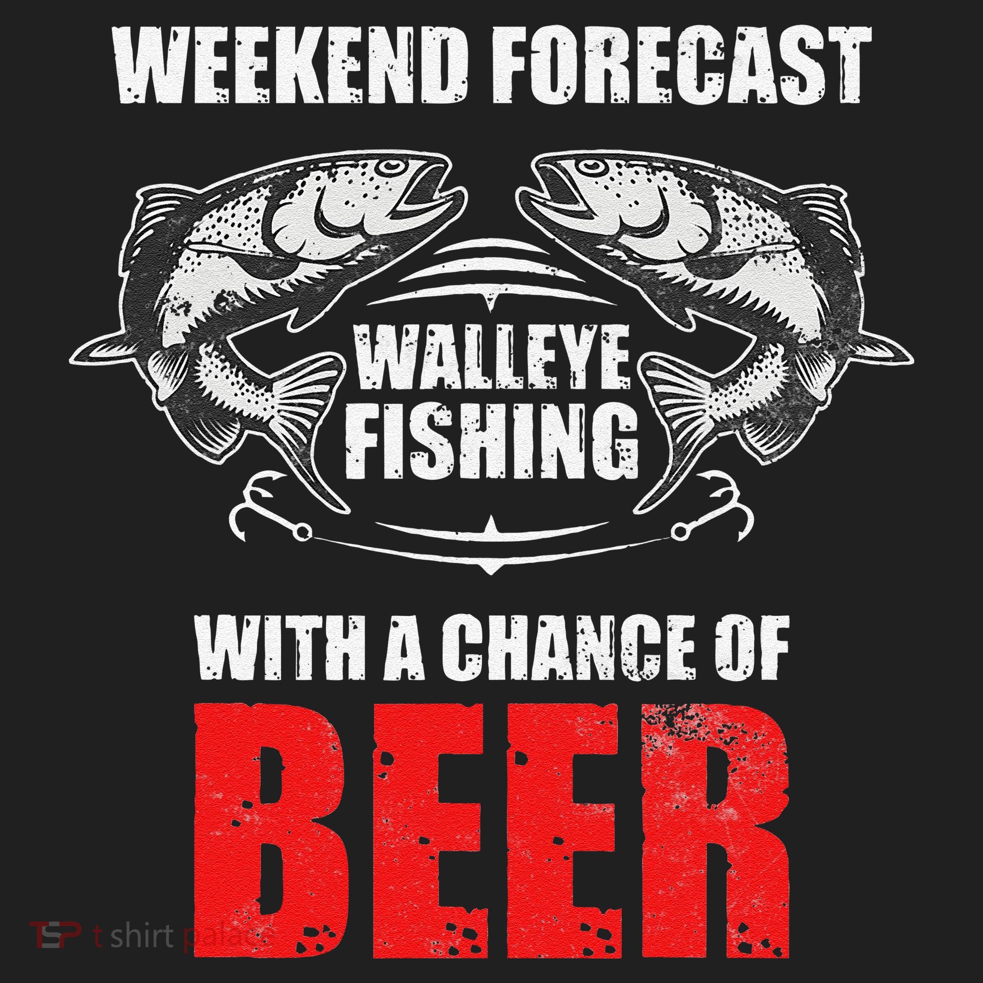 Walleye Fishing Gift For Funny Fishing Beanie