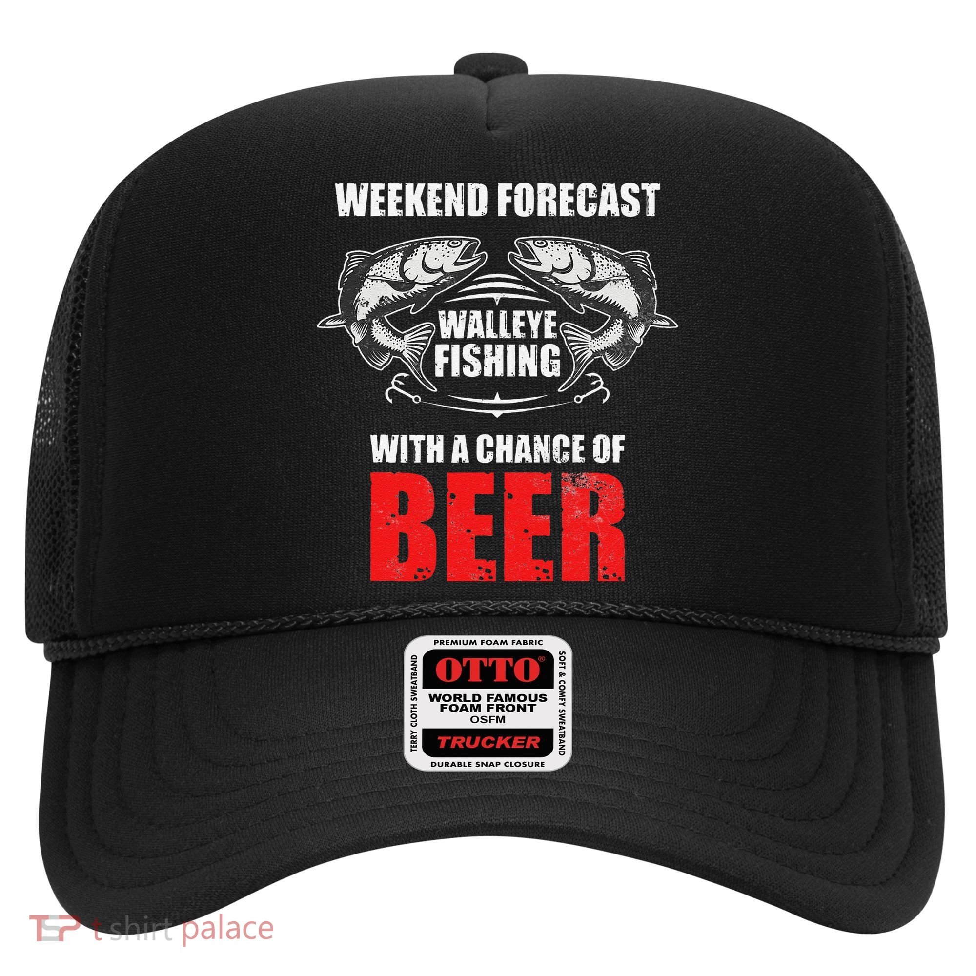 Walleye Fishing Gift For Funny Fishing Hat