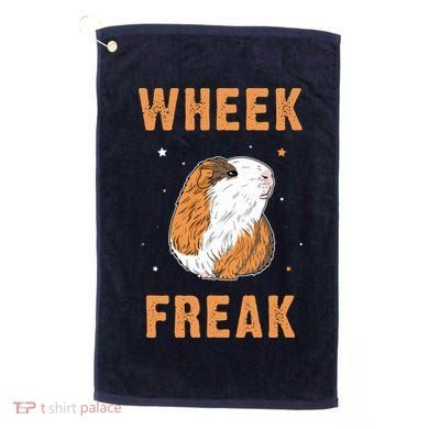 Wheek Freak Guinea Pig Golf Towel