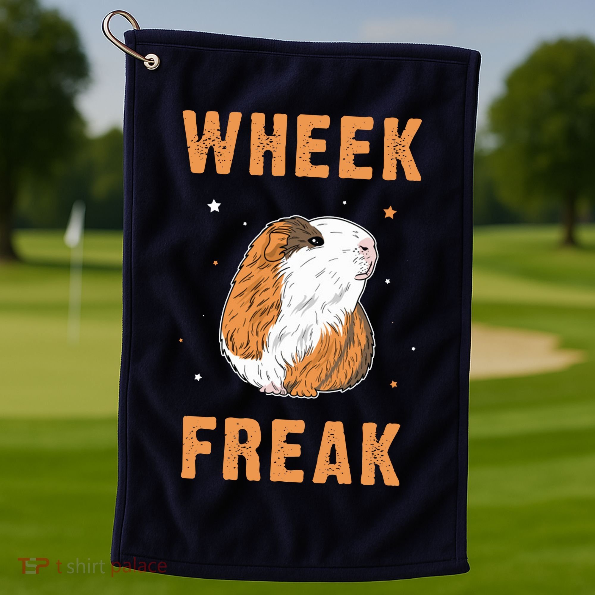 Wheek Freak Guinea Pig Golf Towel
