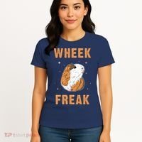 Wheek Freak Guinea Pig Women's T-Shirt thumb 4