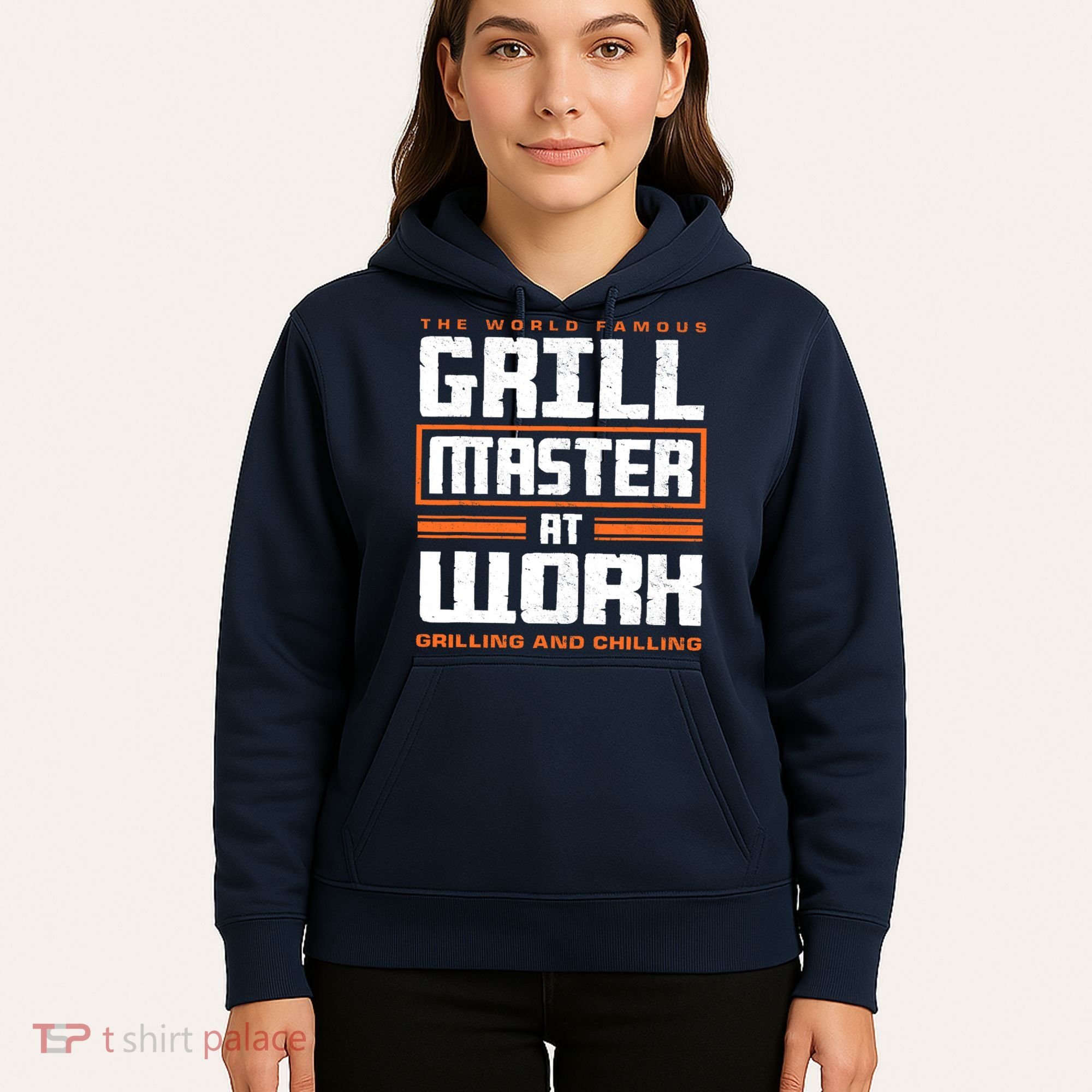 World Famous Grill Master At Work - Funny Grillmaster BBQ Hoodie