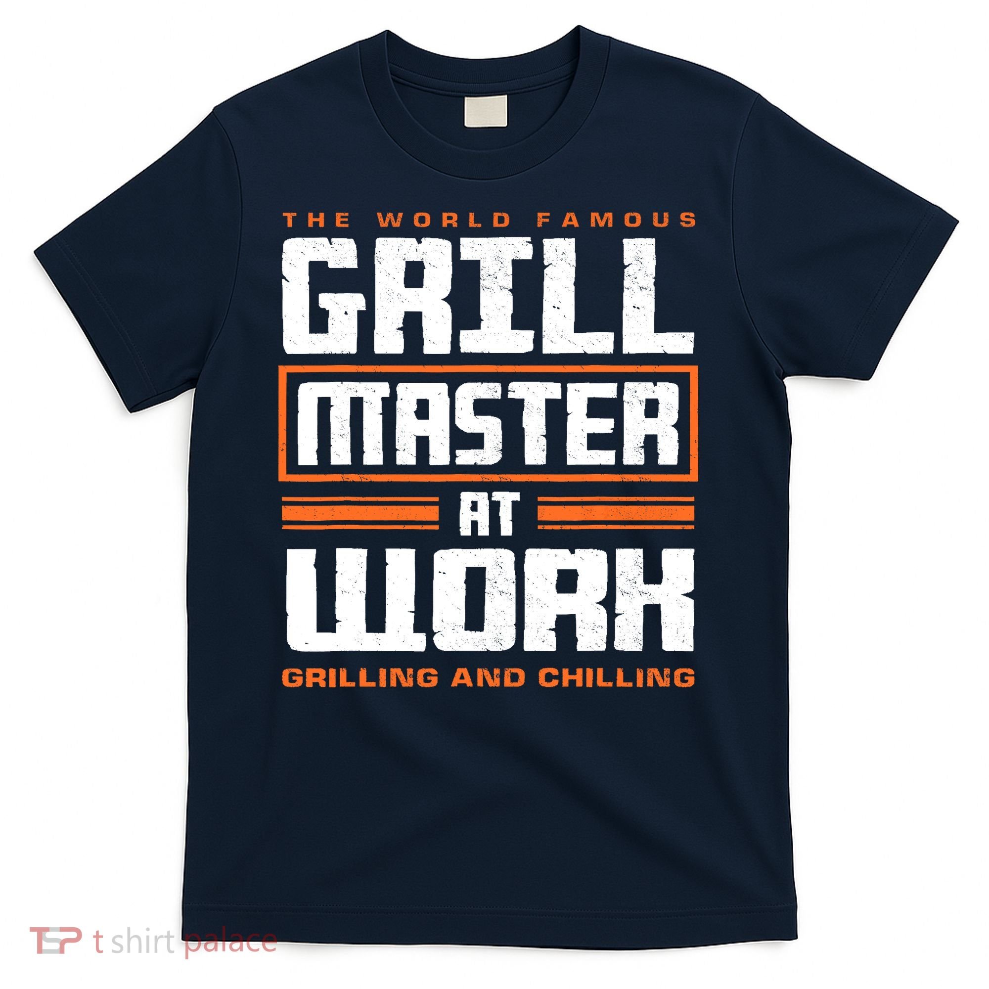 World Famous Grill Master At Work - Funny Grillmaster BBQ T-Shirt