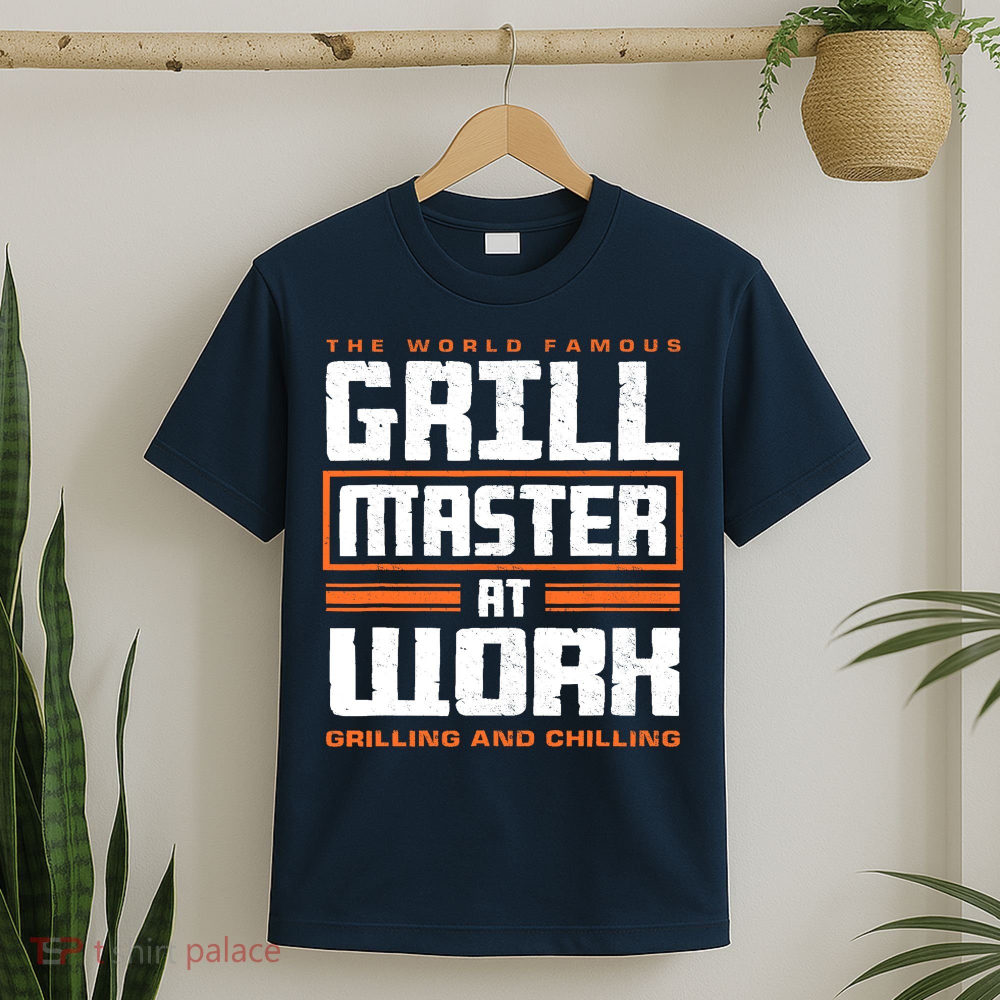 World Famous Grill Master At Work - Funny Grillmaster BBQ T-Shirt