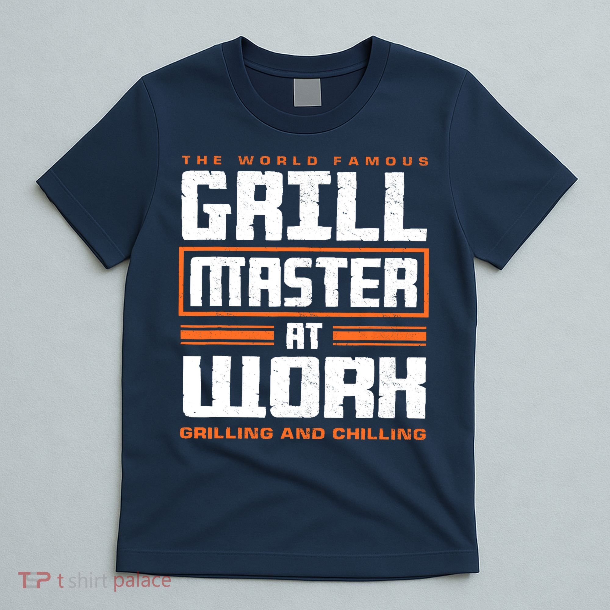 World Famous Grill Master At Work - Funny Grillmaster BBQ T-Shirt